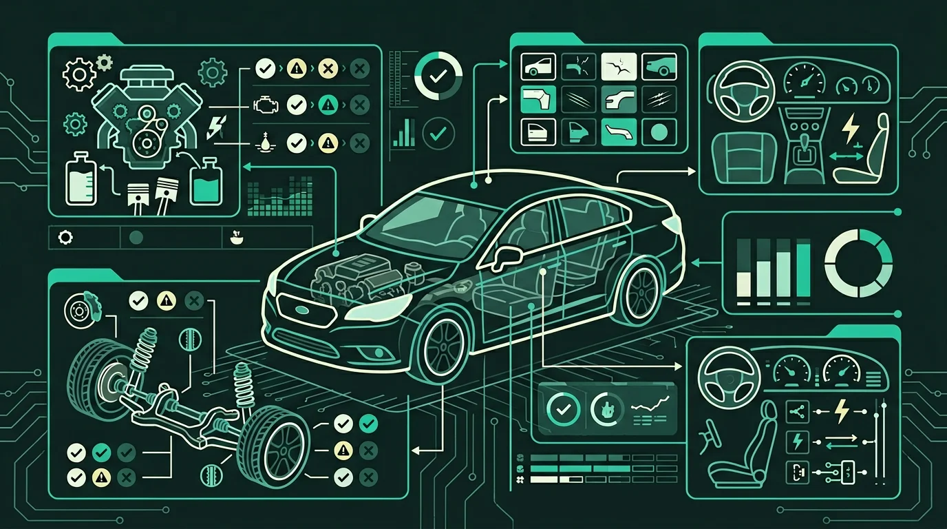 Vehicle condition assessment illustration 1200x800